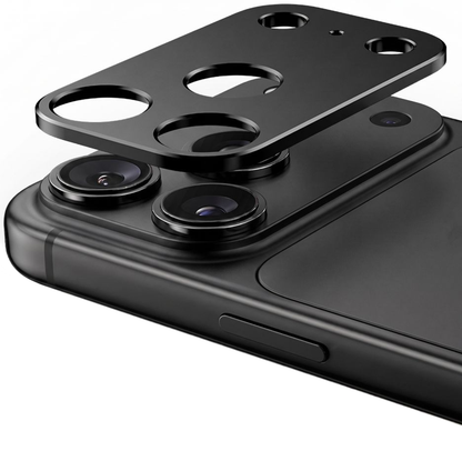 Ochranný rámeček zadní kamery Tech-Protect Camalloy Fit+ pro Apple iPhone 18 Pro Max, hliník, černá