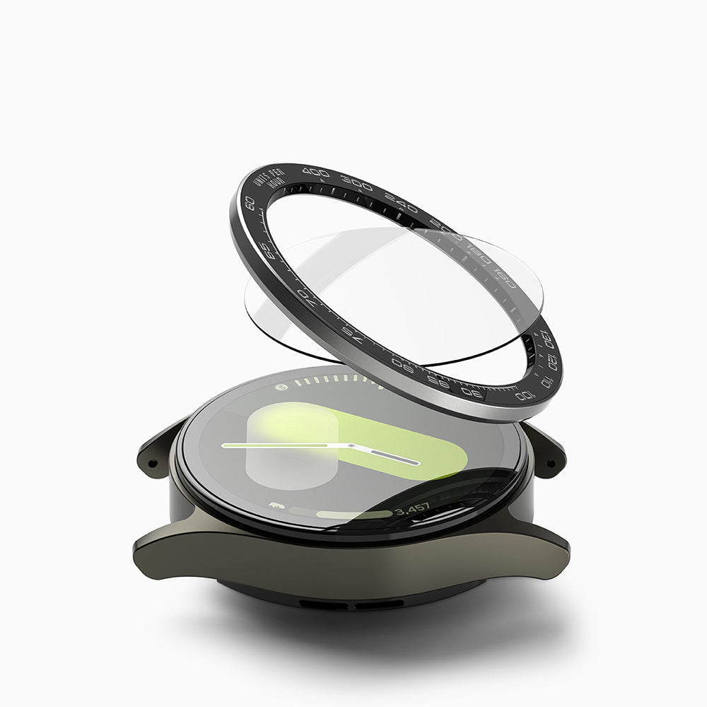 Rám Ochrana Ringke Premium Styling pro Samsung Galaxy Watch7 44mm, Model 1, Černá