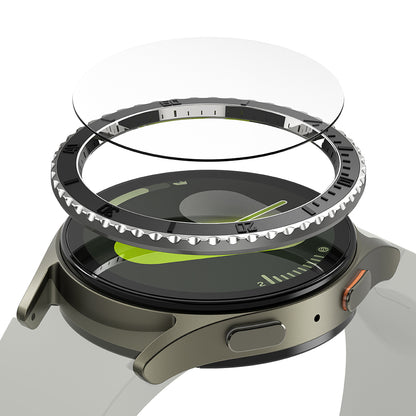 Rám Ochrana Ringke Premium Styling pro Samsung Galaxy Watch7 44mm, Model 3, Černá