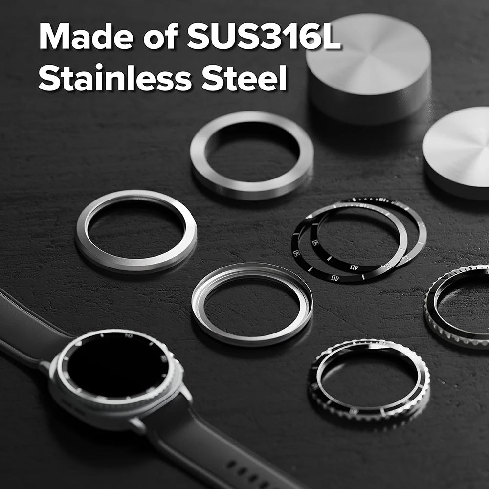 Rám Ochrana Ringke Premium Styling pro Samsung Galaxy Watch8 Classic, Černá