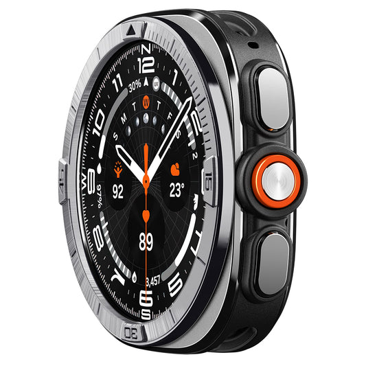 Ochranný rám Spigen Tune Pilot pro Samsung Galaxy Watch Ultra2, stříbrný ACS11616