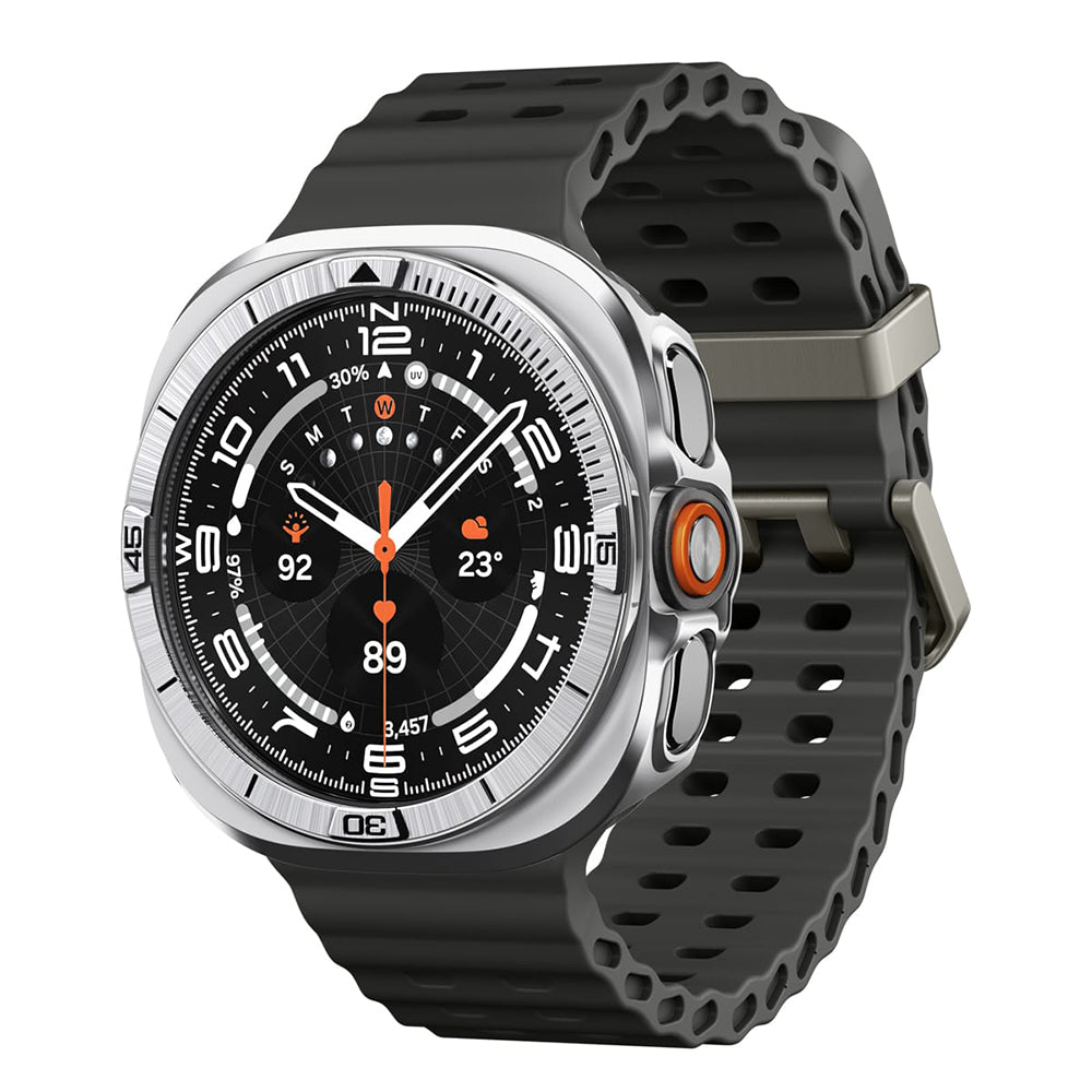 Ochranný rám Spigen Tune Pro Pilot pro Samsung Galaxy Watch Ultra2, stříbrný ACS11618