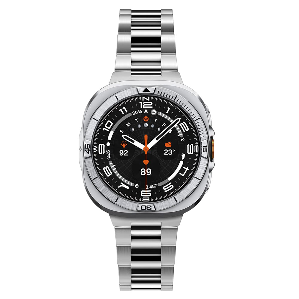 Ochranný rám Spigen Tune Pro Pilot pro Samsung Galaxy Watch Ultra2, stříbrný ACS11618