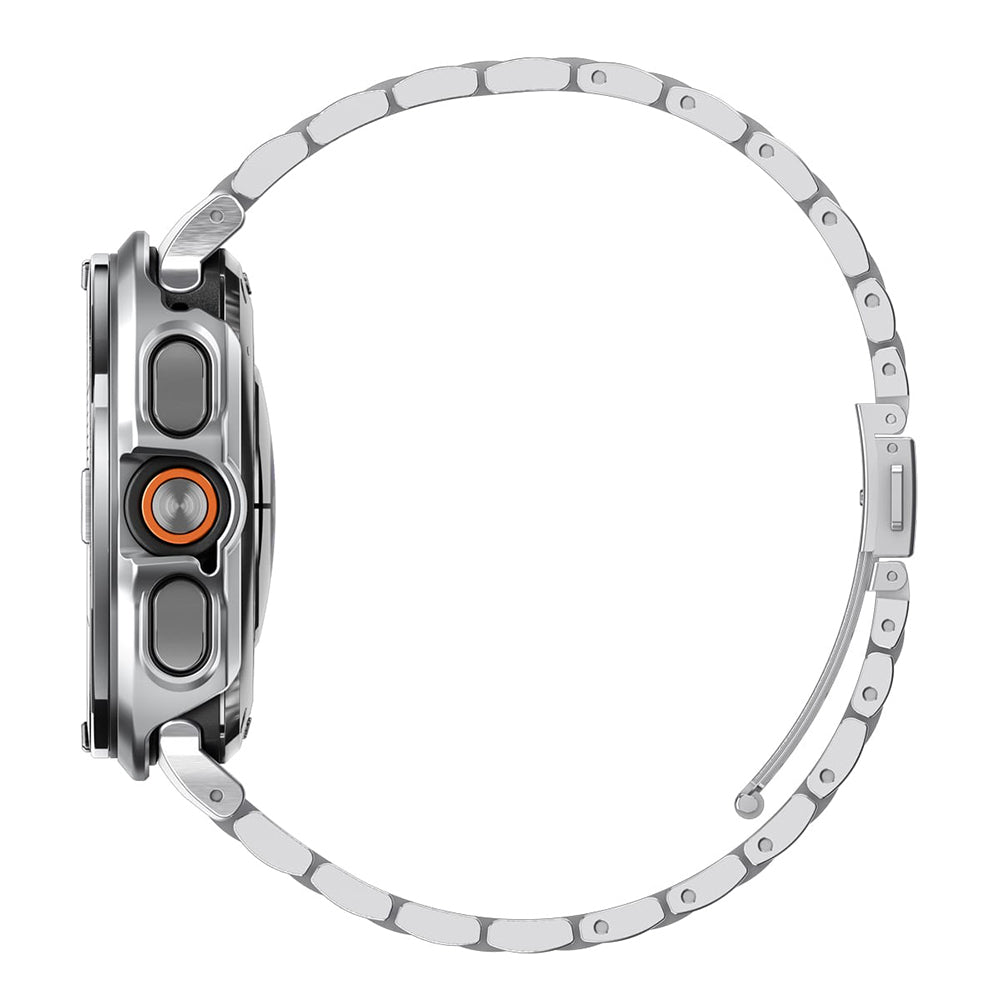 Ochranný rám Spigen Tune Pro Pilot pro Samsung Galaxy Watch Ultra2, stříbrný ACS11618
