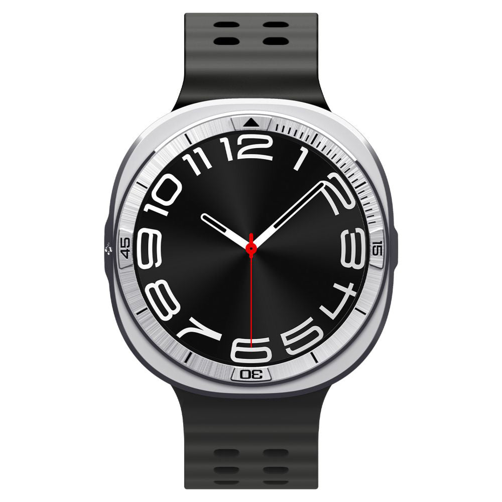Ochranný rámek Spigen Tune Pro Pilot pro Samsung Galaxy Watch8 44mm, Stříbrný ACS10011