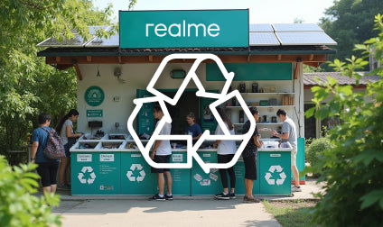 Program udržitelnosti a recyklace elektronického odpadu Realme