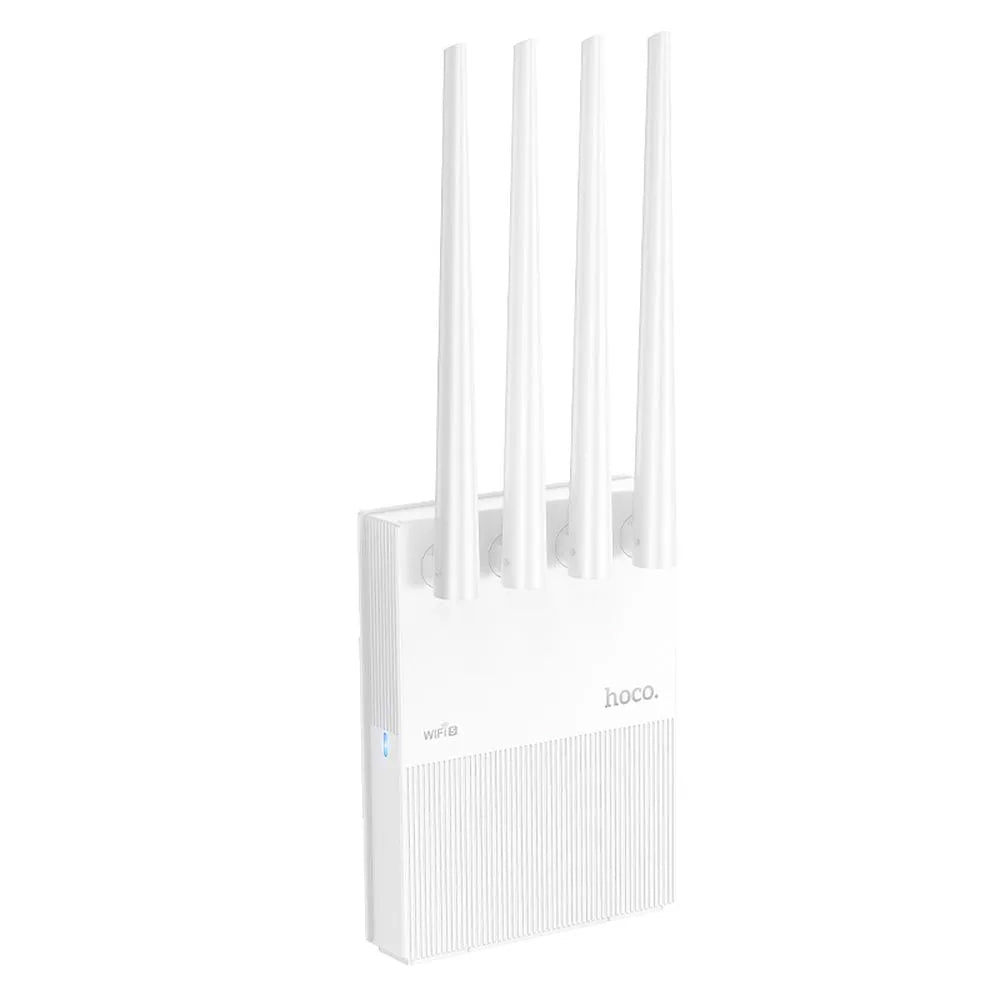 Router Wireless HOCO HI31, Dual Band, Wi-Fi 5, Bílý