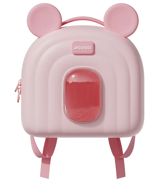 Batoh Picocici Kids Travel Ears K52, Růžový