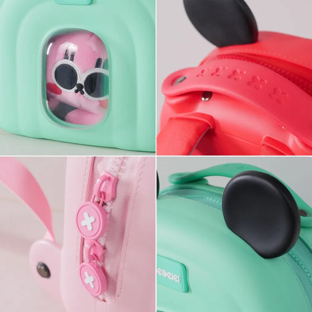 Batoh Picocici Kids Travel Ears K52, Tyrkysový