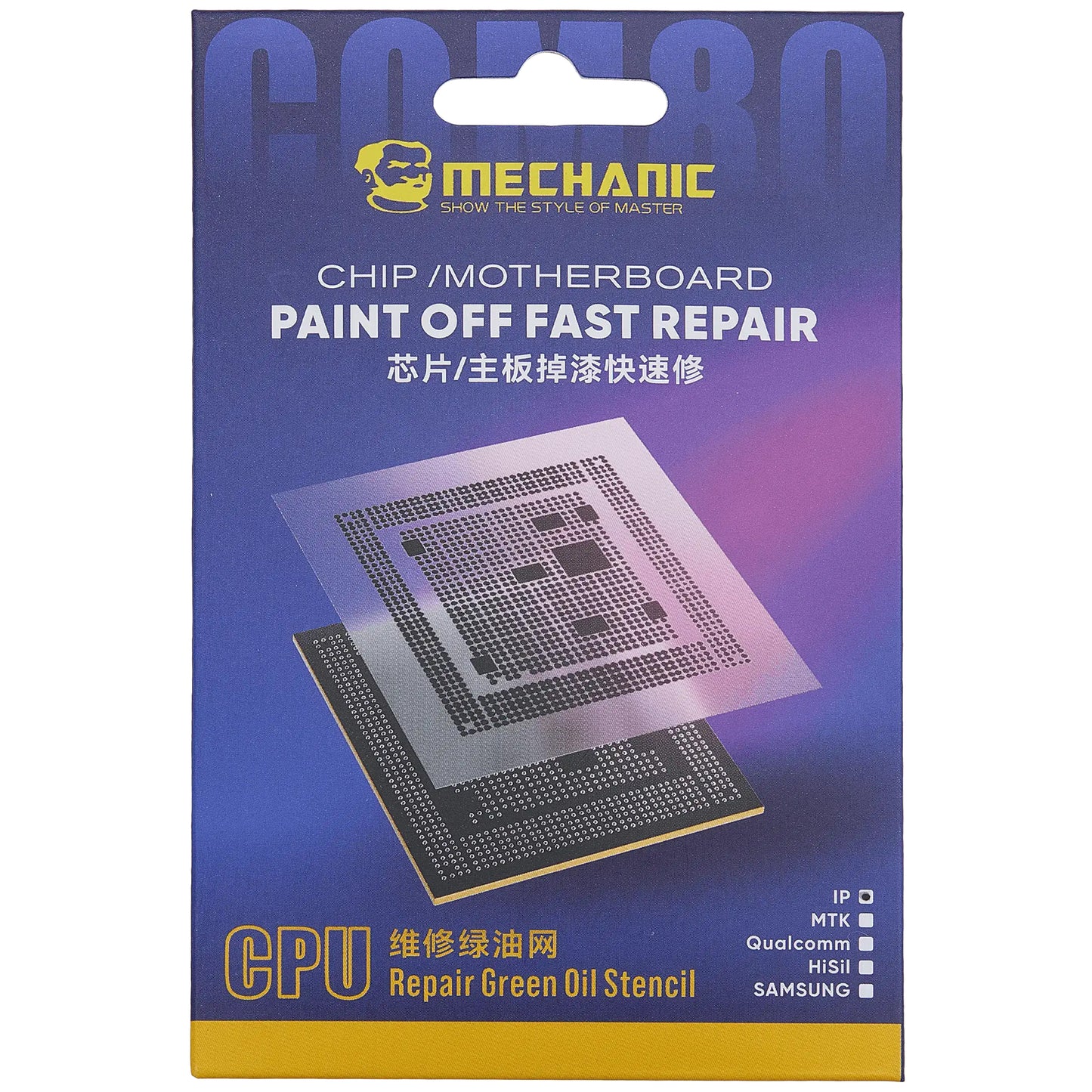 Šablona izolace cest Mechanic pro Apple iPhone 6 - 16 Series