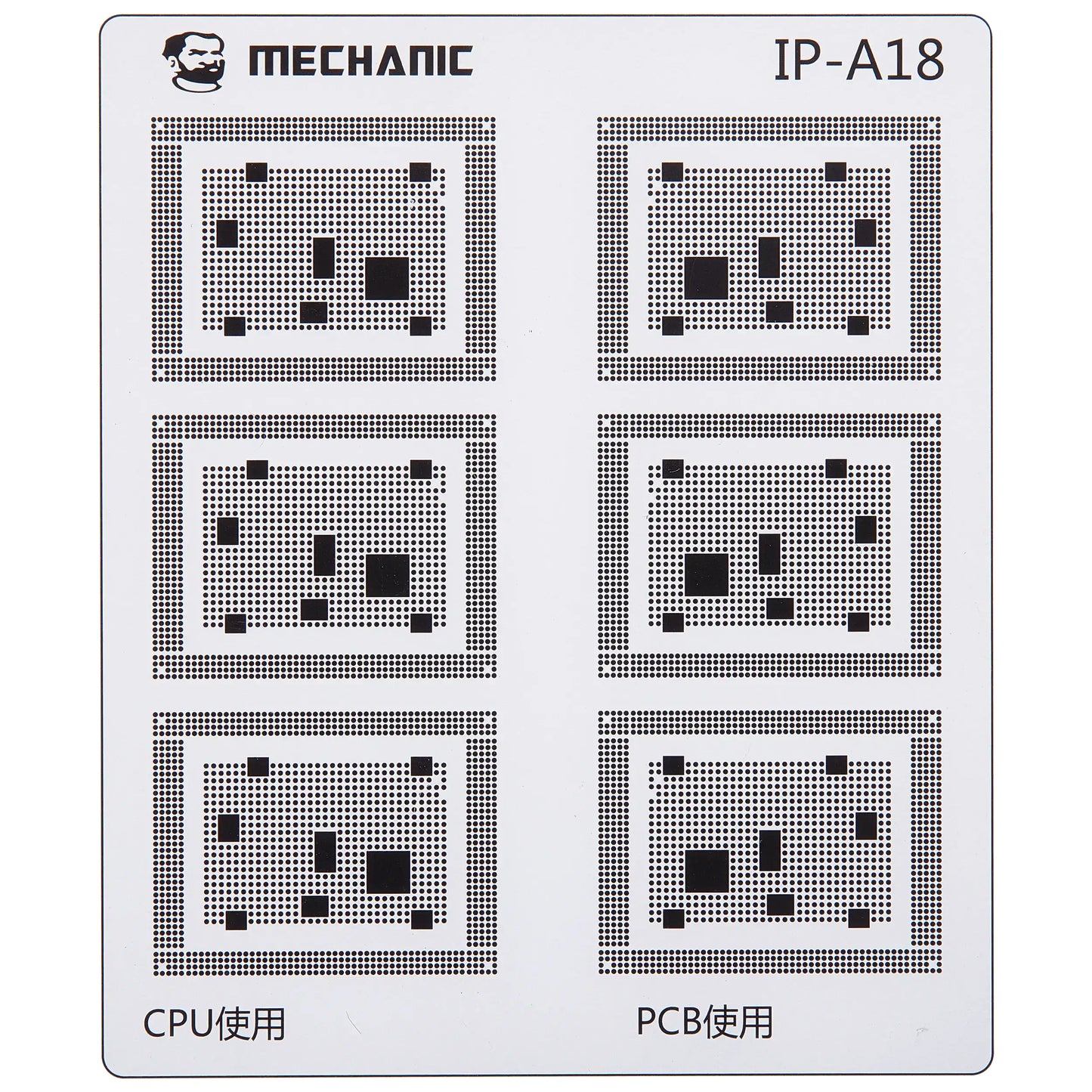 Šablona izolace cest Mechanic pro Apple iPhone 6 - 16 Series