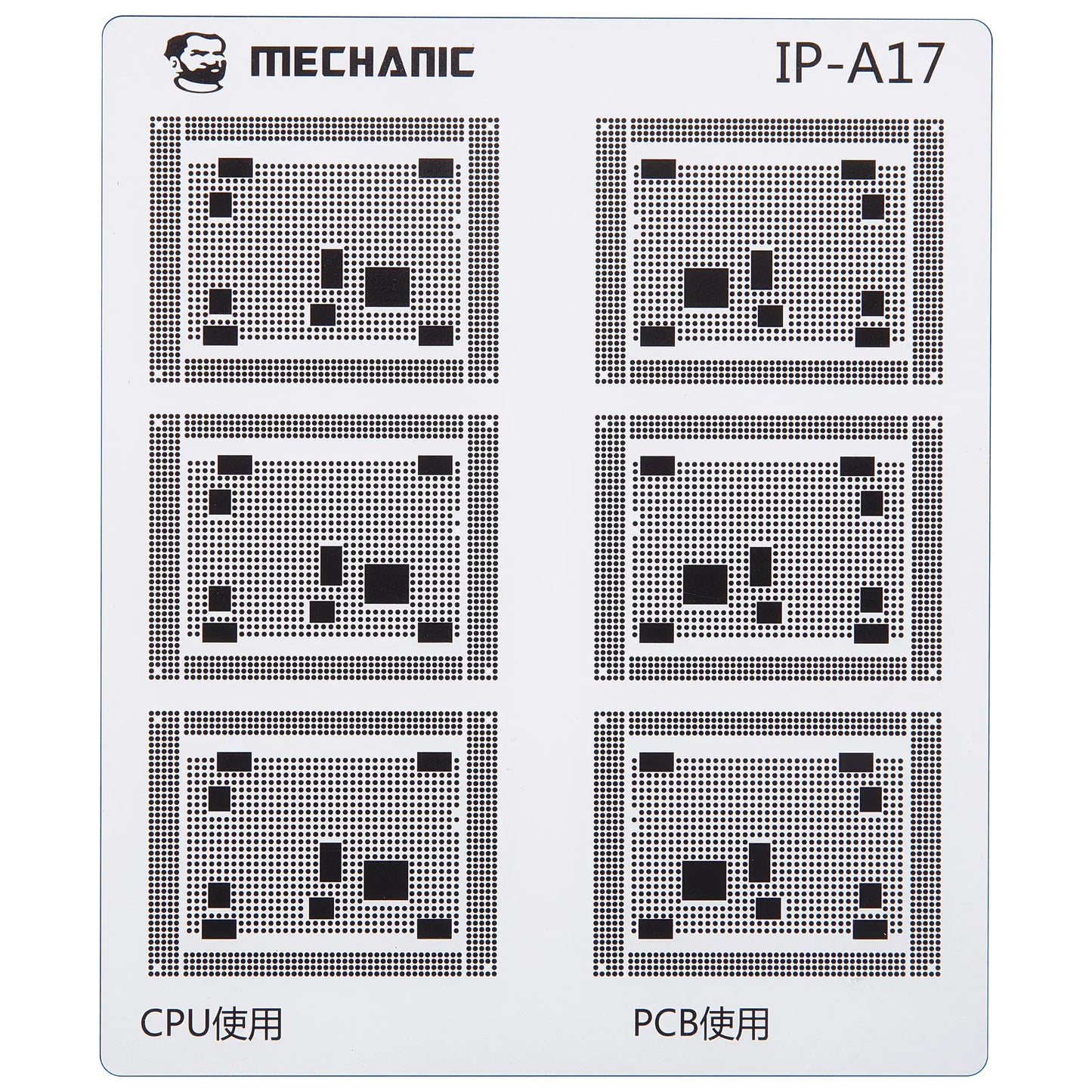 Šablona izolace cest Mechanic pro Apple iPhone 6 - 16 Series