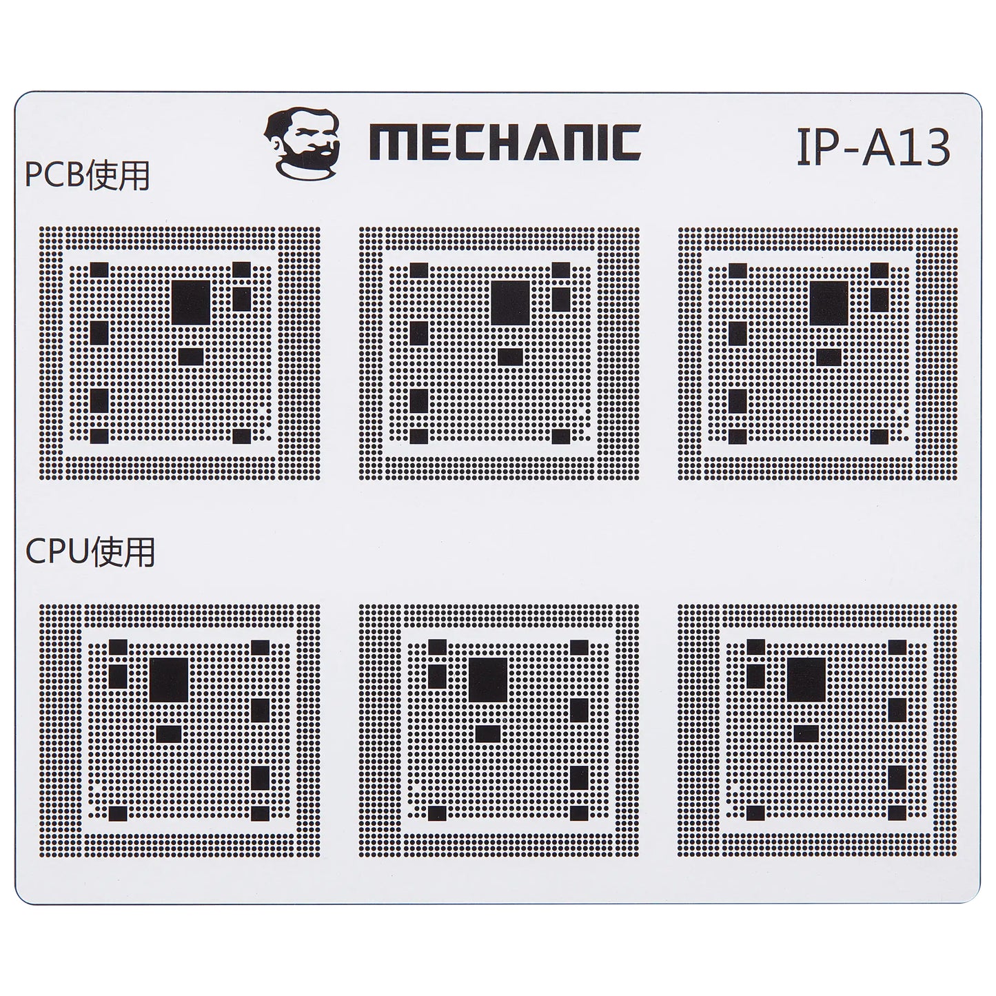 Šablona izolace cest Mechanic pro Apple iPhone 6 - 16 Series