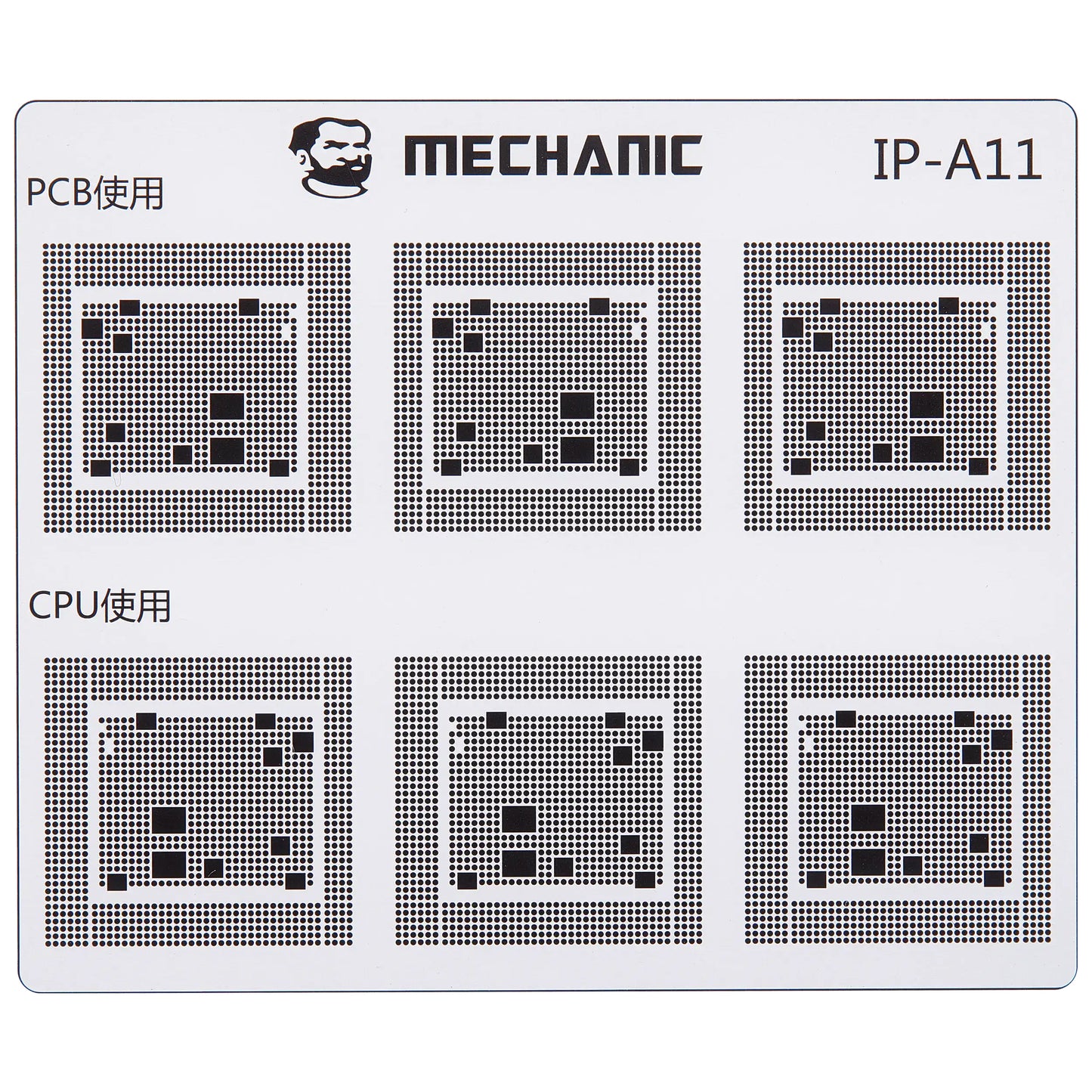 Šablona izolace cest Mechanic pro Apple iPhone 6 - 16 Series