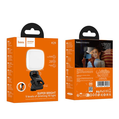 Selfie Light HOCO K29, Univerzální, Černá