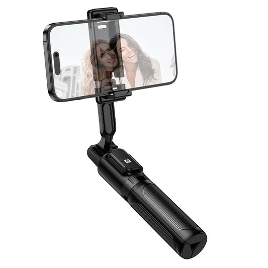 Selfie Stick Bluetooth Borofone BY14 Graceful, 4,5 palce - 7 palců, Černá