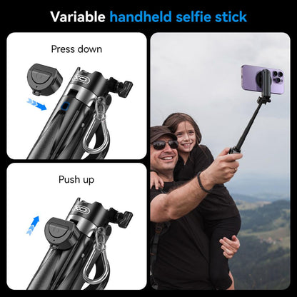 Selfie Stick Bluetooth XO Design SS22, Univerzální, Černý
