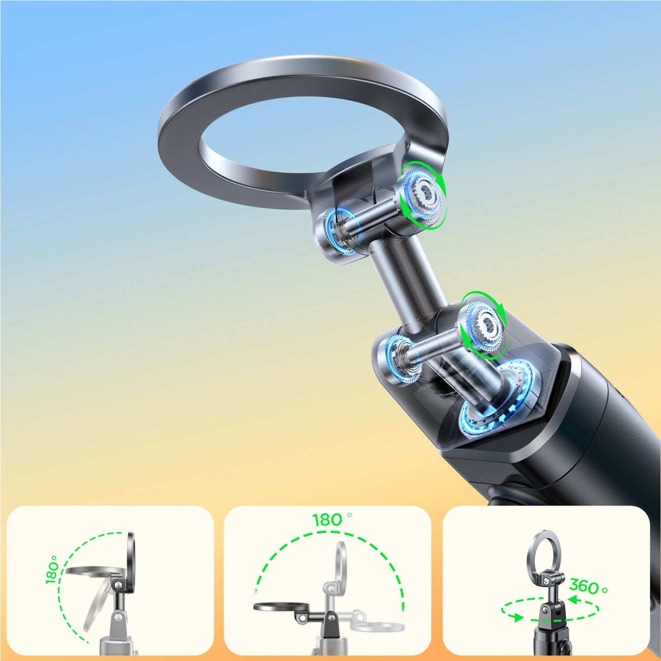 Selfie Stick Bluetooth Joyroom JR-ZS509, Univerzální, Černý