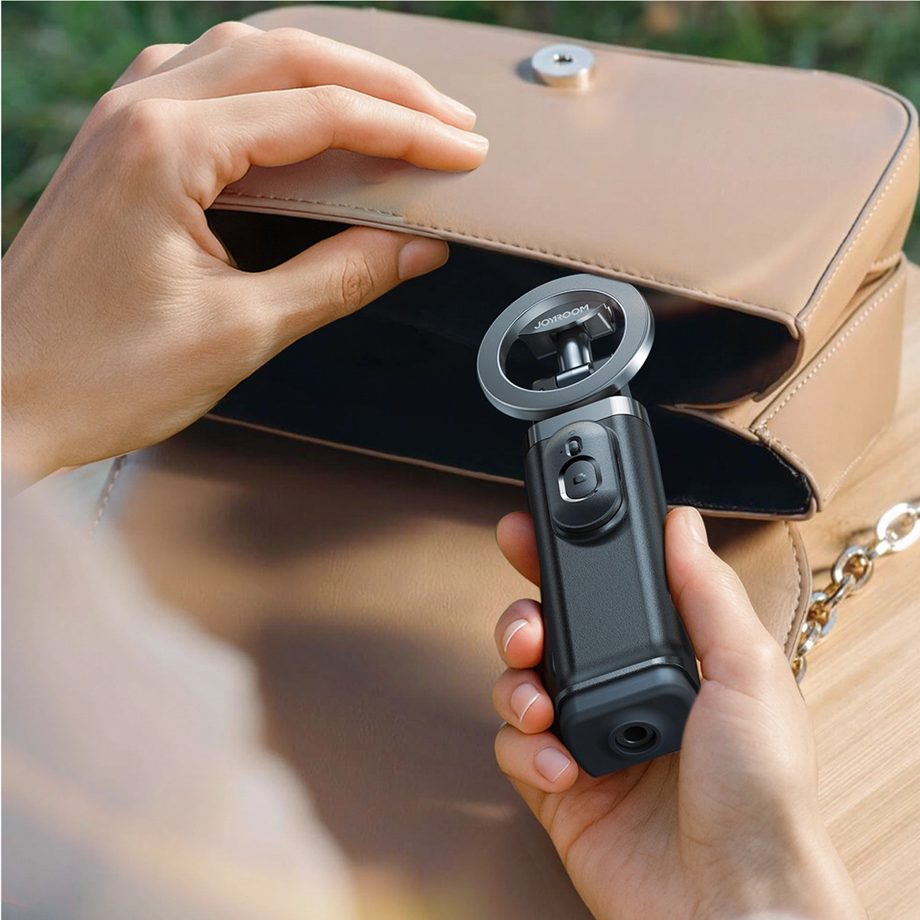 Selfie Stick Bluetooth Joyroom JR-ZS509, Univerzální, Černý