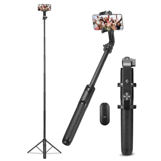 Selfie Stick Bluetooth Spigen S560W, Univerzální, Černý