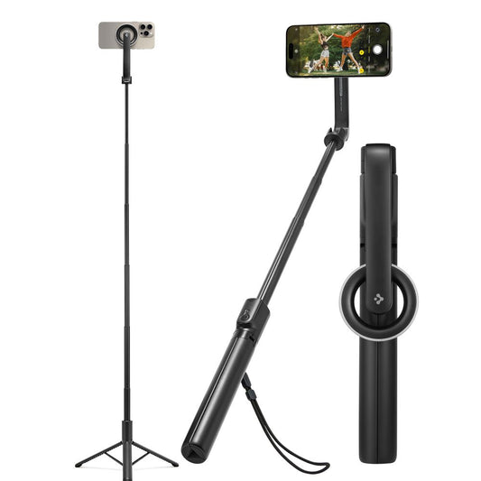Selfie Stick Bluetooth Spigen S580W, Univerzální, Černý