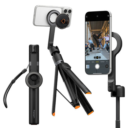 Selfie Stick Bluetooth Spigen S582W, Univerzální, Černý AMP11372