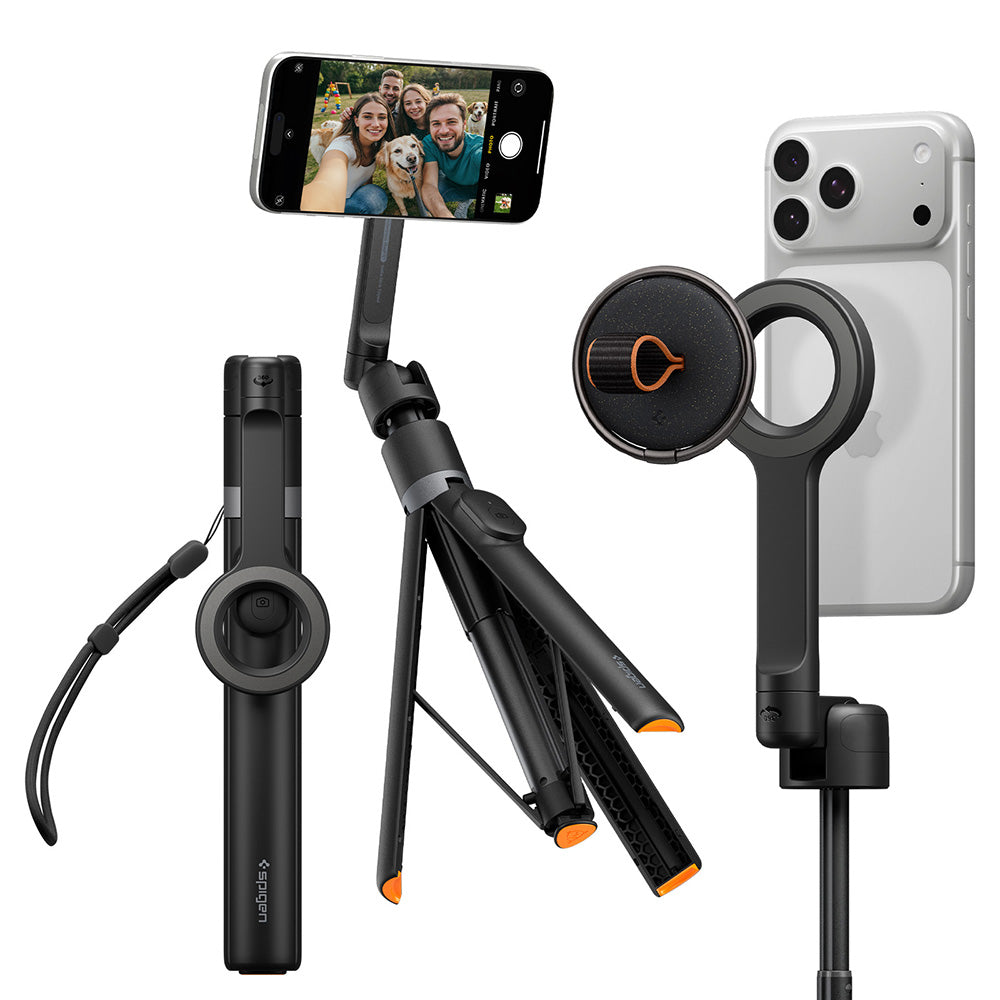 Selfie Stick Bluetooth Spigen S582W, Univerzální, Černý AMP11372