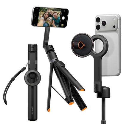 Selfie Stick Bluetooth Spigen S582W, Univerzální, Černý AMP11372