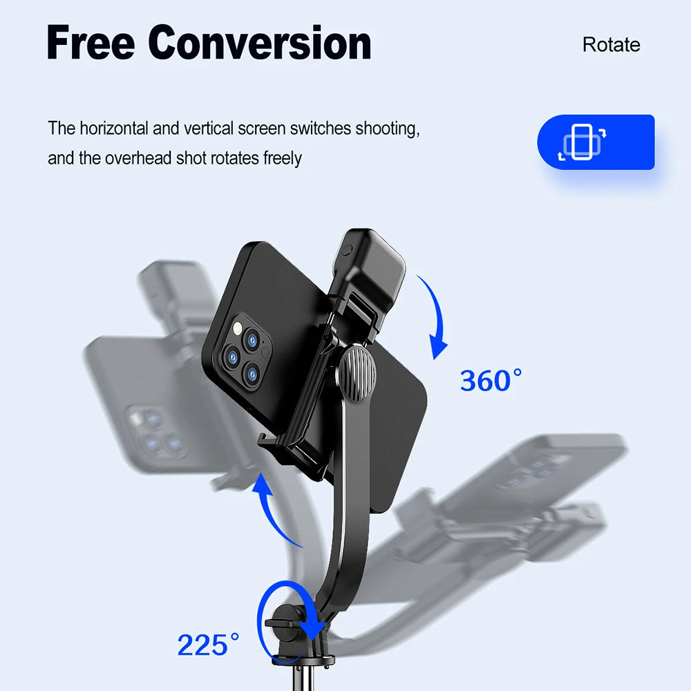 Selfie Stick Bluetooth Techsuit C01s, Univerzální, Černý