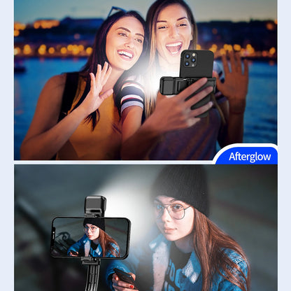 Selfie Stick Bluetooth Techsuit C01s, Univerzální, Černý