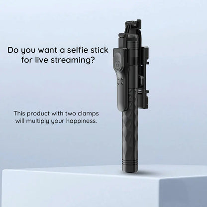 Selfie Stick Bluetooth Techsuit K28, Univerzální, Černý