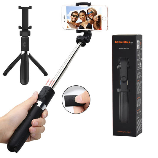 Selfie Stick Bluetooth Techsuit L01s, Univerzální, Černý