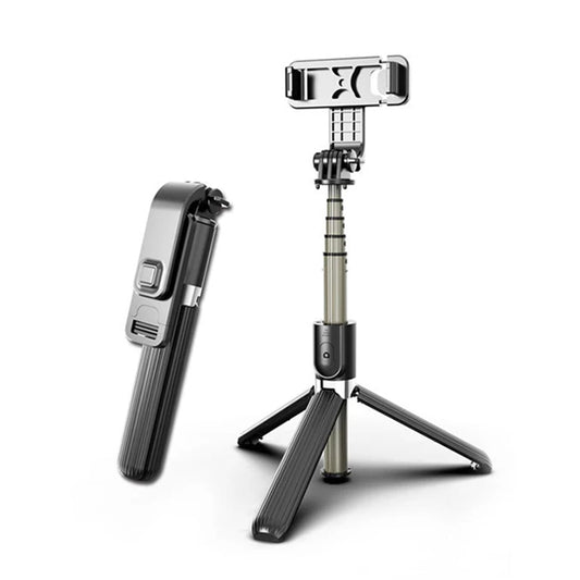 Selfie Stick Bluetooth Techsuit L03, Univerzální, Černý