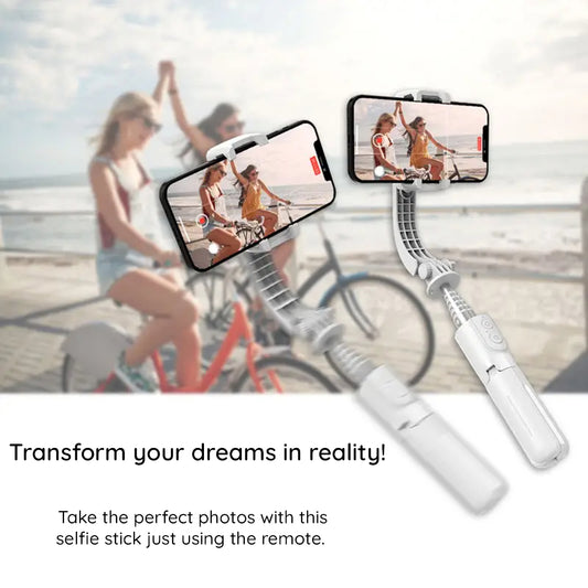 Selfie Stick Bluetooth Techsuit L08Mini, Univerzální, Černý