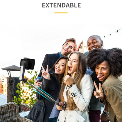 Gimbal Stabilizer Bluetooth Techsuit L09 Gimbal, Universal, Black