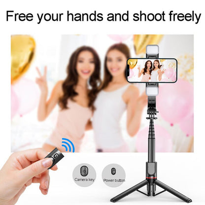 Selfie Stick Bluetooth Techsuit L12D, Univerzální, Černý