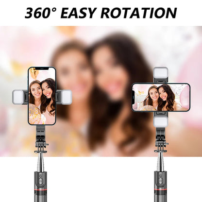 Selfie Stick Bluetooth Techsuit L13d, Univerzální, Černý