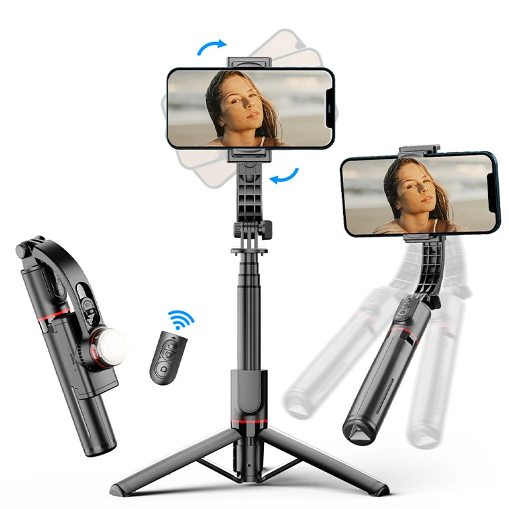 Selfie Stick Bluetooth Techsuit L19s, Univerzální, Černý