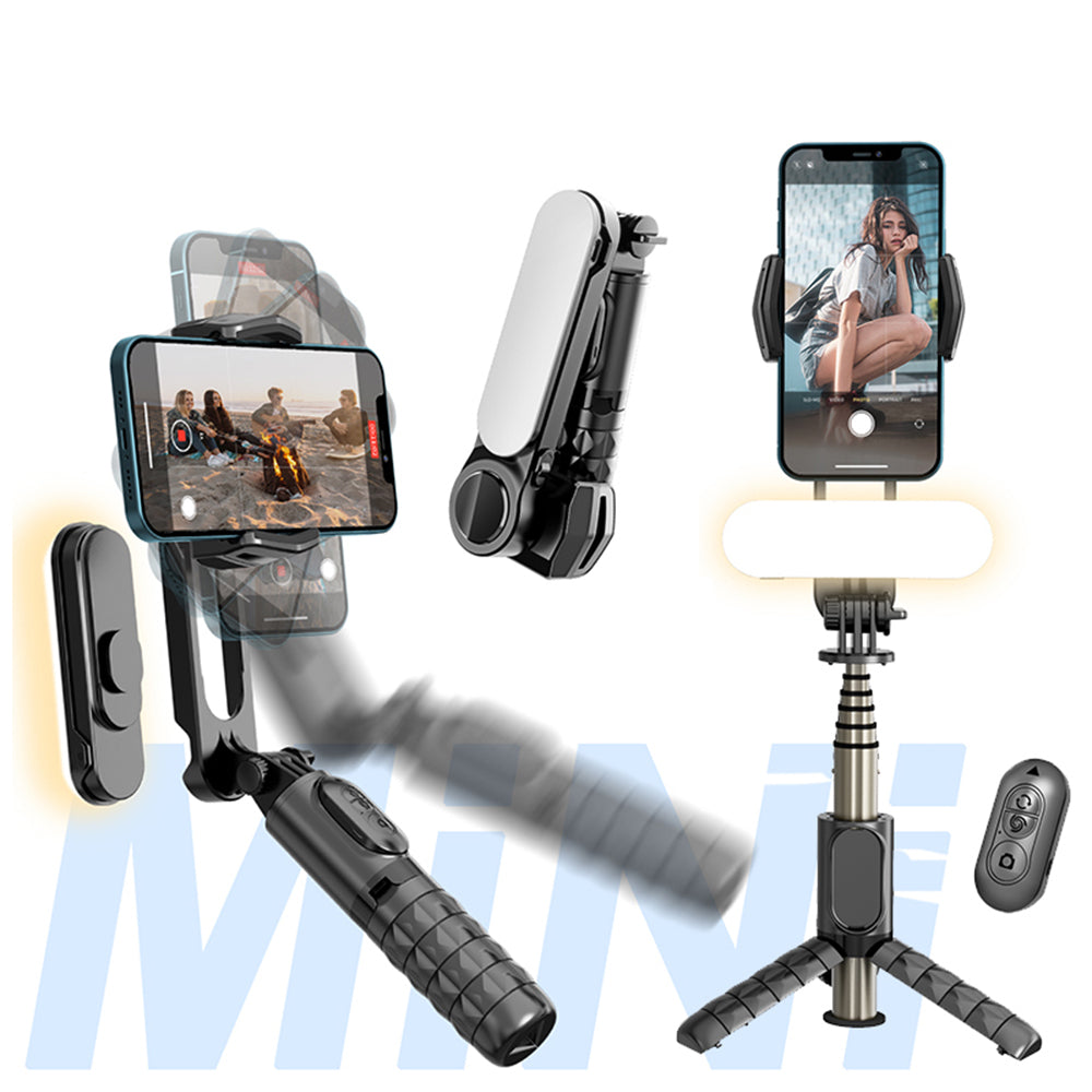 Selfie Stick Bluetooth Techsuit Q09, Univerzální, Černý
