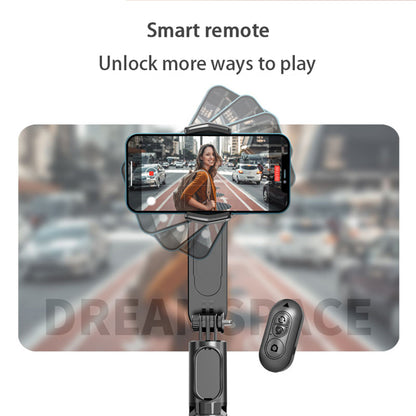 Selfie Stick Bluetooth Techsuit Q09, Univerzální, Černý