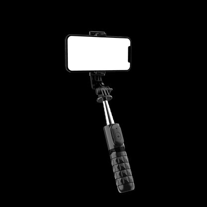 Selfie Stick Bluetooth Techsuit Q11, Univerzální, Černý