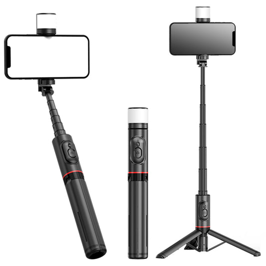 Selfie Stick Bluetooth Techsuit Q12S, Univerzální, Černý