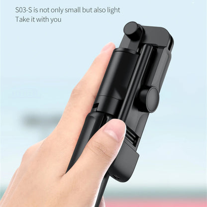 Selfie Stick Bluetooth Techsuit S03-S, Univerzální, Černý