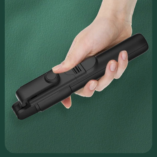 Selfie Stick Bluetooth Techsuit S05-S, Univerzální, Černý