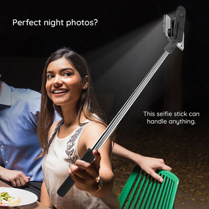 Selfie Stick Bluetooth Techsuit S05-S, Univerzální, Černý