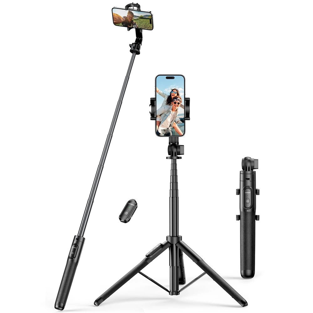 Selfie Stick Bluetooth UGREEN LP586, Univerzální, Černý
