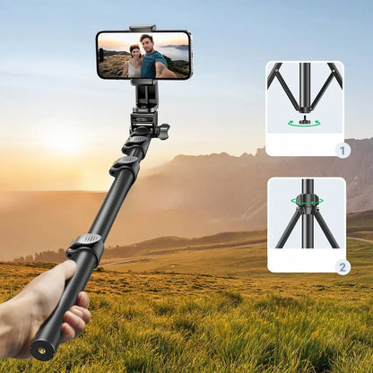 Selfie Stick Bluetooth UGREEN LP680, Univerzální, Černý