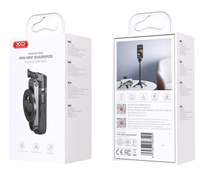 Selfie Stick Bluetooth XO Design SS22, Univerzální, Černý