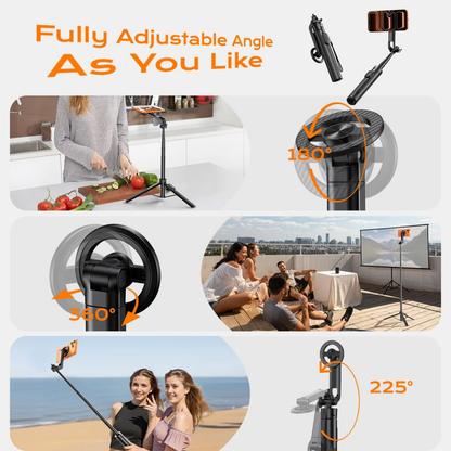 Selfie Stick Bluetooth XO Design SS30, Univerzální, Černý