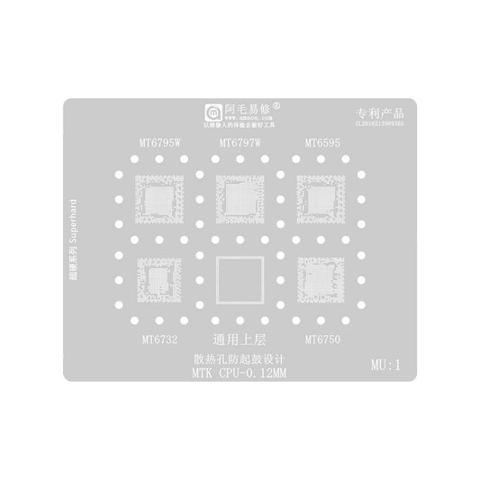 Sítko BGA Amaoe pro CPU MTK MU1-5
